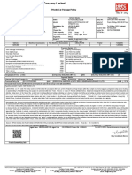 Private Car Package Policy: Certificate of Insurance Cum Policy Schedule