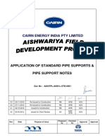 A204TPL-AISH-L-STD-0001-C3-Application of Standards Pipe Supports & Pipe Support Note PDF