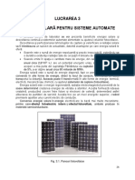 Lucrarea 3 Energie Solara Pentru Sisteme Automate PDF
