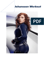 Scarlett Johansson Workout PDF