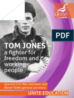 Tom Jones - : A Fighter For Freedom and Working People