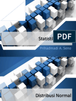 Statistik - Pert 9 - Distribusi Normal