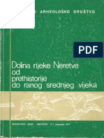 Dolina Rijeke Neretve Od Prethistorije Do Ranog Srednjeg Vijeka - Combine