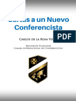 Carlos de La Rosa Vidal - Cartas A Un Nuevo Conferencista