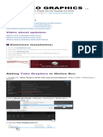 Toko Graphics: Video Tutorials