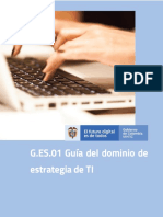 Dominio Estrategia TI PDF