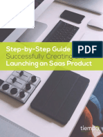 Guide To Creating A Launching A SaaS Product PDF