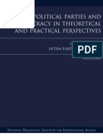 Political Parties and Democracy in Theoretical and Practical Perspectives