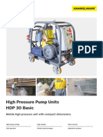 High Pressure Pump Units HDP 30 Basic