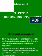 L.10 Types of Hypersensivity