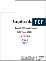 Broadwell ULV Processor with DDR3L Schematics Document