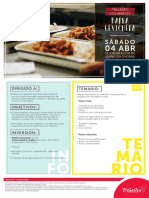 Brochure Barra Cevichera