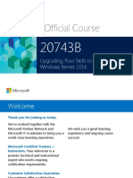 Microsoft Official Course: Upgrading Your Skills To MCSA: Windows Server 2016