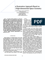 A Novel Image Restoration Approach Based On