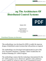 Engineering The Architecture of Distributed Control Systems: January 2002