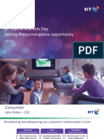 BT Capital Markets Day Seizing The Convergence Opportunity