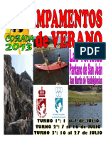 Campamentos de Verano 2013 Coslada Cartel+triptico PDF