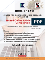 School of Law: Centre For Corporate Legal Research & Training