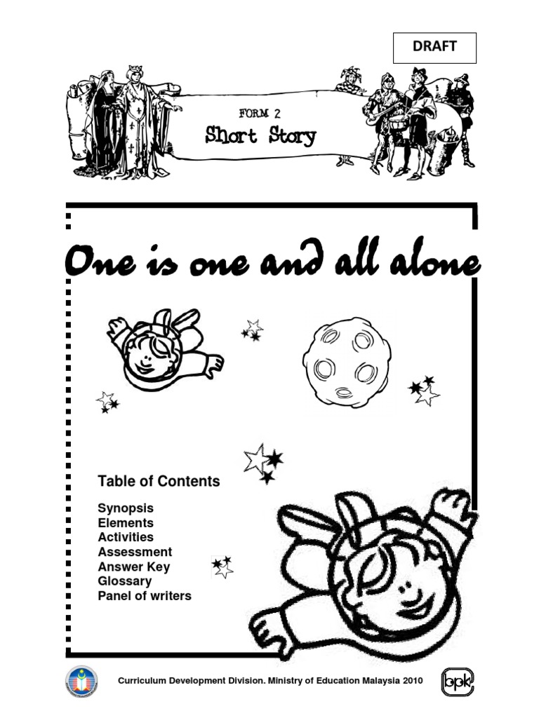 One is One and All Alone: A Short Story | PDF | Adjective