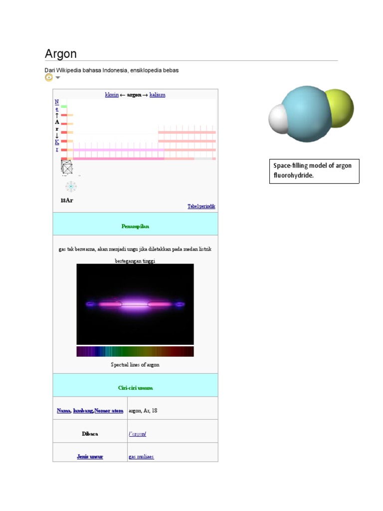 ARGON | PDF