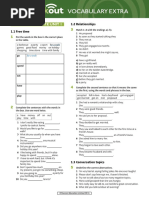 Vocabulary Extra Vocabulary Extra: Pre-Intermediate Unit 1