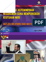 Mayjen TNI Purn Hari Mulyono, S.E., M.M. - Memperkuat Kepemimpinan Negarawan Guna Memperkokoh Keutuhan NKRI PDF