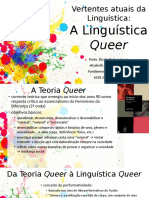 Fundamentos - semana 15 - Introdução à Linguística Queer