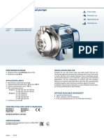 Stainless Steel Centrifugal Pumps CP-ST4 CP-ST6