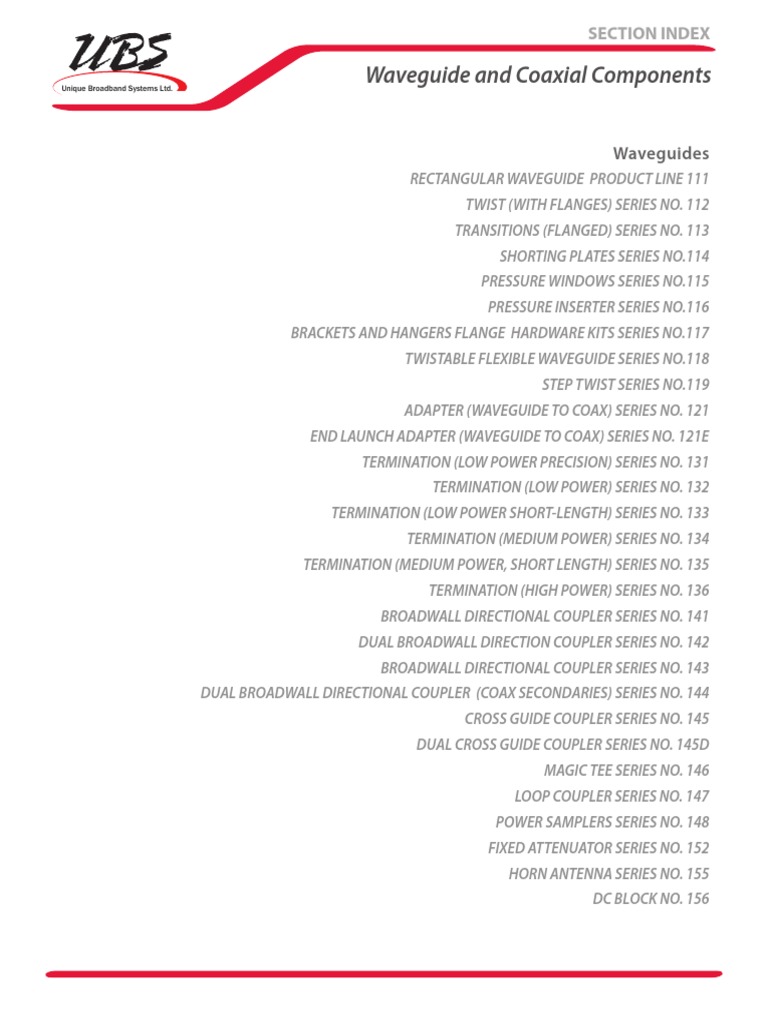 Waveguides PDF PDF Coaxial Cable Waveguide