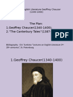 3.middle English Literature Geoffrey Chaucer