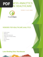 Business Analytics in Healthcare