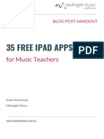 35 Free Ipad Apps: For Music Teachers