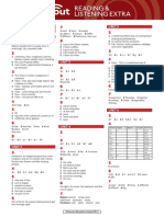 Reading & Listening Extra: Elementary Answer Key