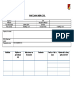 Modelo Planificación UNIDAD CERO