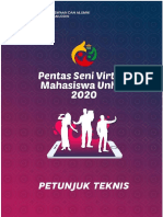 Juknis - Pensi - Vitrual - Mahasiswa - Unhas - 2020 PDF