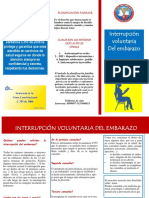 Folleto de Interrupcion Voluntaria Del Embarazo Mayalero