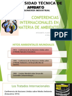 conferencias internacionales de ambiente