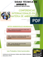 Conferencias Internacionales de Ambiente