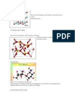 Estructuras cristalinas de sales y azúcares