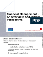 financial maangement ethical perspective