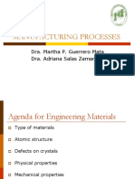 Manufacturing Processes: Dra. Martha P. Guerrero Mata Dra. Adriana Salas Zamarripa