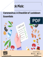Preparing For COVID-19 Lockdown - by 1mg PDF