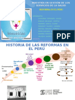 HISTORIA DE LAS REFORMAS EN EL PERÚ