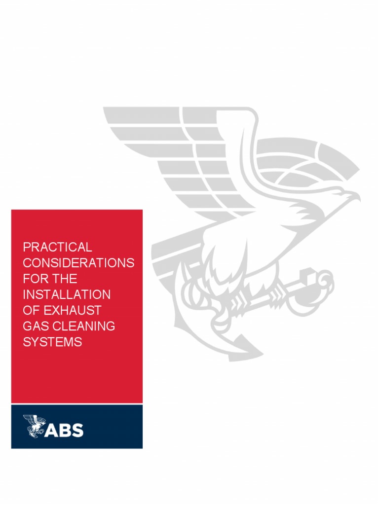 Practical Considerations For The Installation of Exhaust Gas Cleaning
