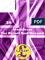 UKIP Manifesto 2020