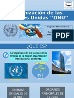 Organización de Las Naciones Unidas ONU''