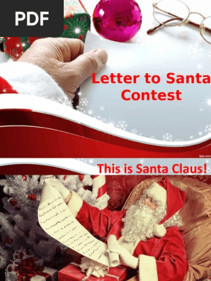 Letter to Santa Ok