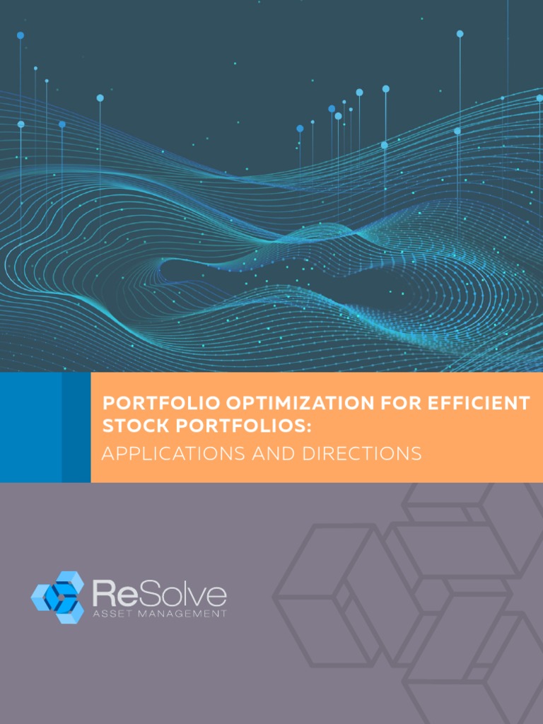 Efficient Stock Portfolio Optimization | PDF | Diversification (Finance ...