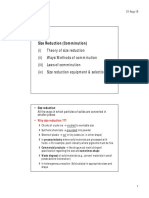 Size Reduction Fundamentals: Theory, Methods, Equipment Selection