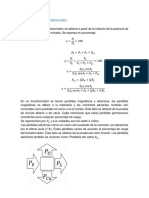Eficiencia de Un Transformador PDF
